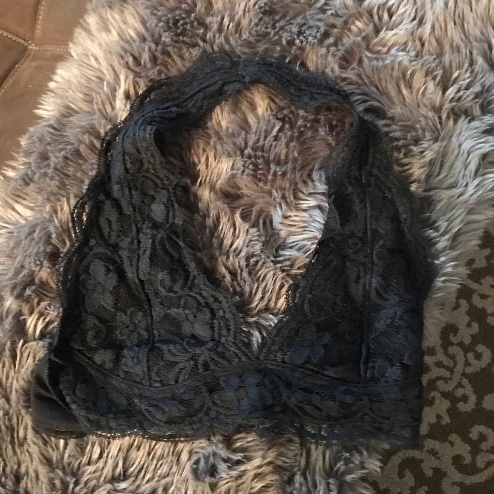 Halter lace bralette bandeau